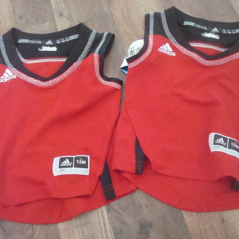 2PS BOYS 12M ADIDAS TANK TOP SHIRT S4